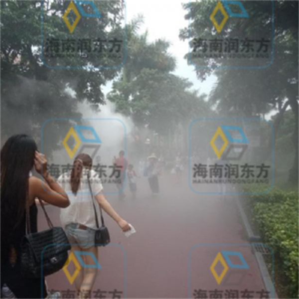 旅游区人行道烟雾造景降温造景工程.jpg